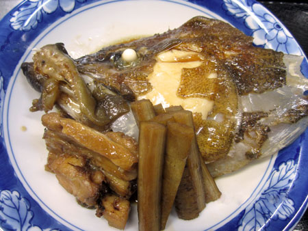 クエの煮つけ クエの煮つけ